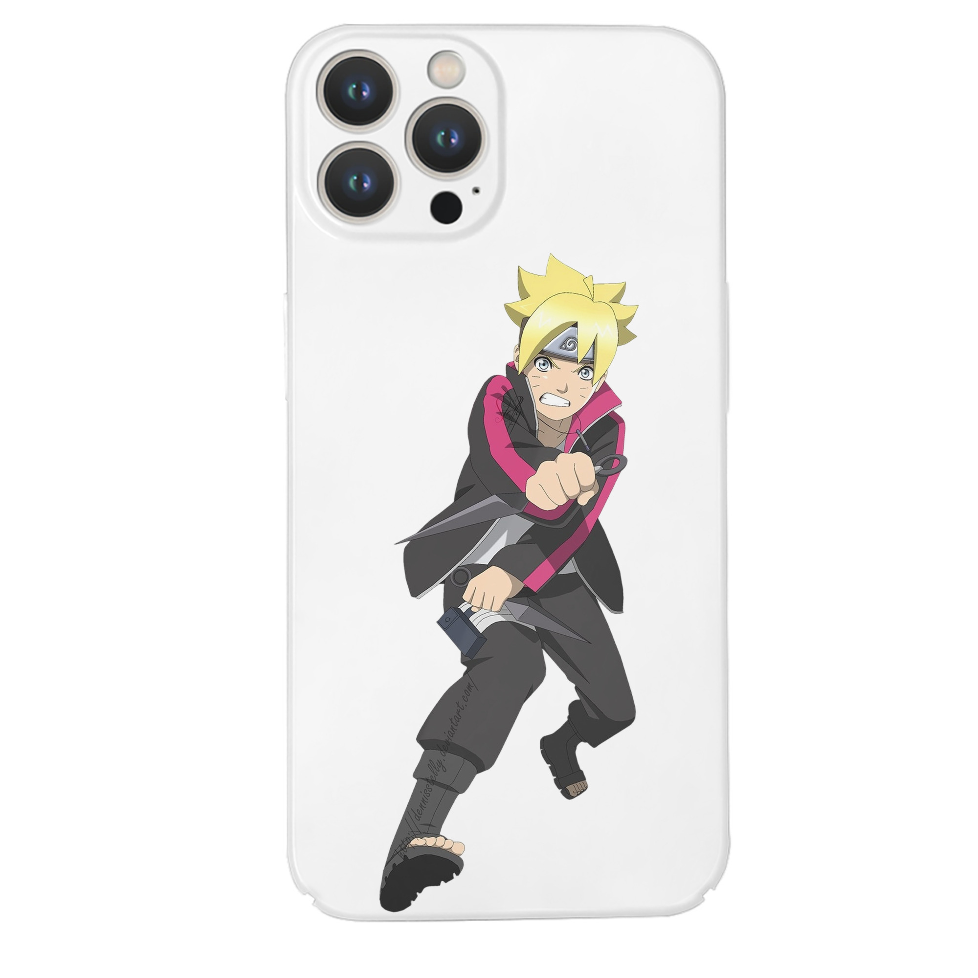 （画像用） NARUTO -ナルト- うずまき ボルト Uzumaki Boruto 【iPhone 14シリーズ対応】ハードケース